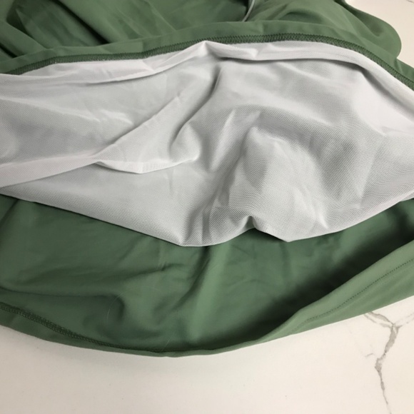 Tankini Swimsuit top Women’s XXL Olive Green NWOT - Picture 8 of 8